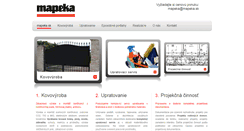 Desktop Screenshot of mapeka.sk